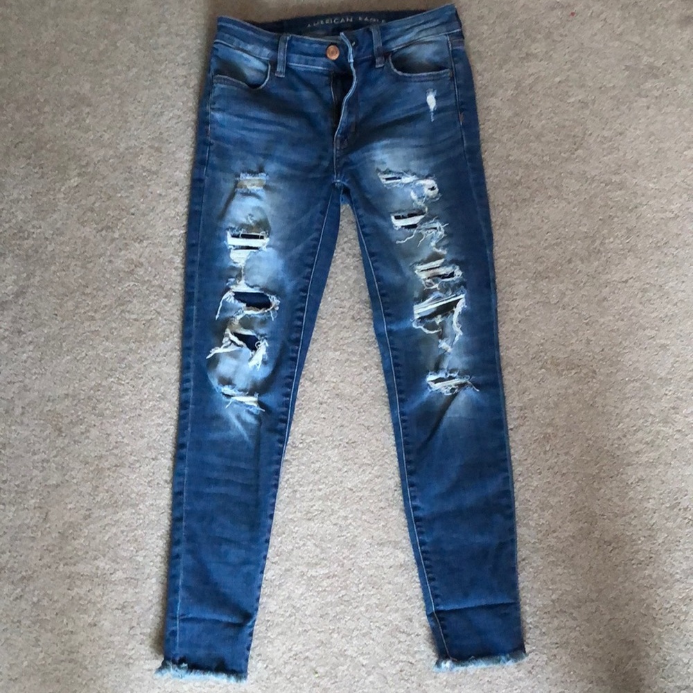 AEO super stretch jeans